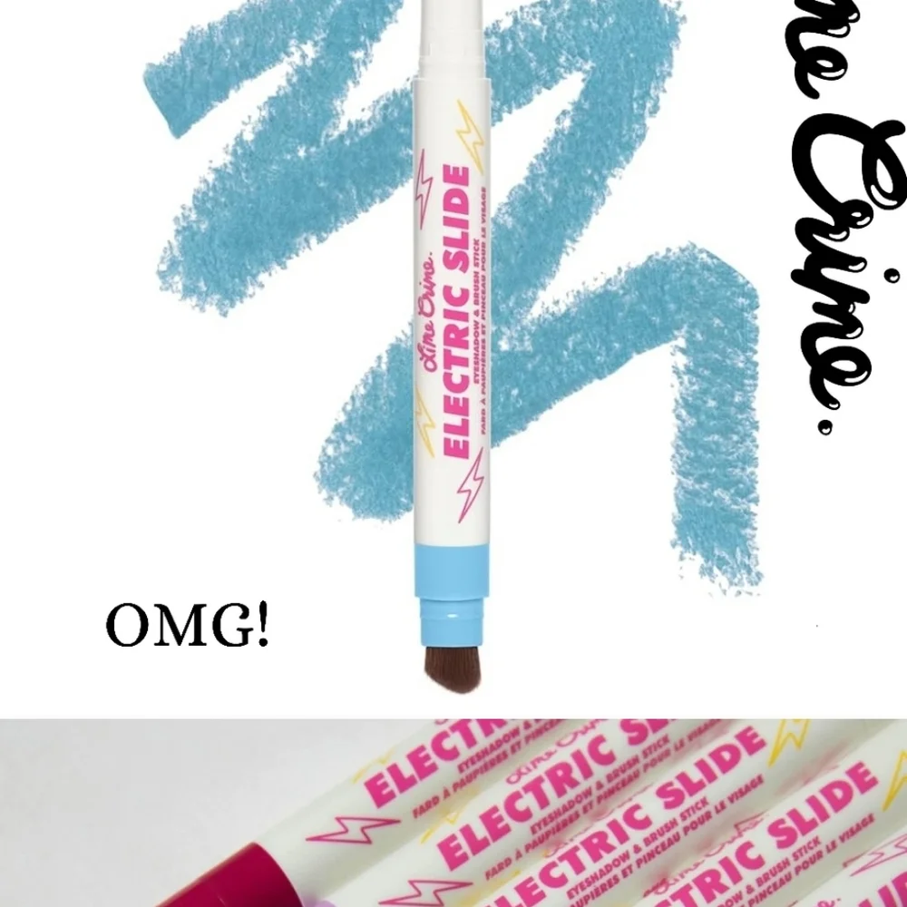 Lime Crime OMG! Blue Eyeshadow Stick - Picture 1 of 4